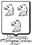 Methuen Coat of Arms / Family Crest 1