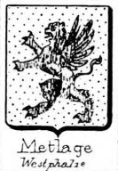 Metlage Coat of Arms / Family Crest 0