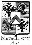 Metsch Coat of Arms / Family Crest 4