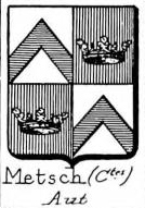 Metsch Coat of Arms / Family Crest 5