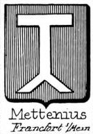 Mettenius Coat of Arms / Family Crest 0