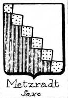 Metzradt Coat of Arms / Family Crest 2