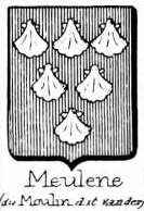 Meulene Coat of Arms / Family Crest 0