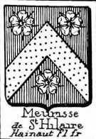 Meurisse Coat of Arms / Family Crest 1