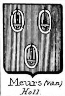 Meurs Coat of Arms / Family Crest 11