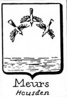 Meurs Coat of Arms / Family Crest 1