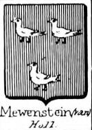 Mewenstein Coat of Arms / Family Crest 0