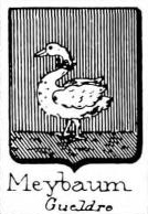 Meybaum Coat of Arms / Family Crest 0