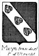 Meye Coat of Arms / Family Crest 1