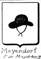 Meyendorf Coat of Arms / Family Crest 1