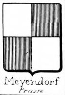 Meyendorf Coat of Arms / Family Crest 0