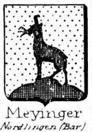 Meyinger Coat of Arms / Family Crest 0
