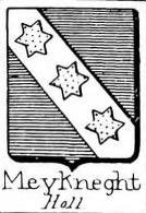 Meykneght Coat of Arms / Family Crest 0