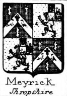 Meyrick Coat of Arms / Family Crest 2