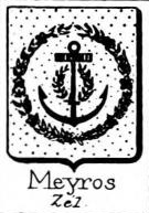 Meyros Coat of Arms / Family Crest 0
