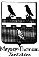 Meysey Coat of Arms / Family Crest 3