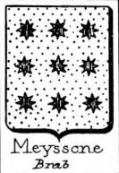 Meyssone Coat of Arms / Family Crest 0