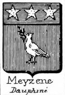 Meyzene Coat of Arms / Family Crest 0