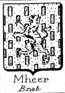 Mheer Coat of Arms / Family Crest 0