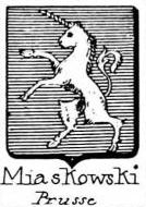 Miaskowski Coat of Arms / Family Crest 1