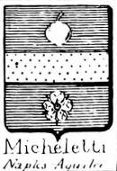 Micheletti Coat of Arms / Family Crest 2