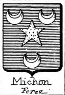 Michon Coat of Arms / Family Crest 3