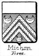 Michon Coat of Arms / Family Crest 4