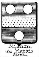 Michon Coat of Arms / Family Crest 8