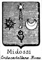 Midossi Coat of Arms / Family Crest 1