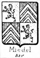 Miedel Coat of Arms / Family Crest 0
