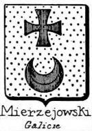 Mierzejowski Coat of Arms / Family Crest 0