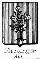 Miesinger Coat of Arms / Family Crest 0