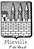 Mieville Coat of Arms / Family Crest 0