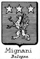 Mignani Coat of Arms / Family Crest 1