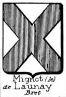 Mignot Coat of Arms / Family Crest 6