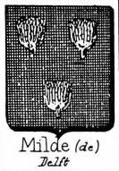 Milde Coat of Arms / Family Crest 3
