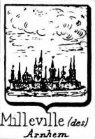 Milleville Coat of Arms / Family Crest 1