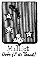 Milliet Coat of Arms / Family Crest 2