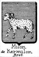 Milon Coat of Arms / Family Crest 2