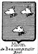 Milon Coat of Arms / Family Crest 1