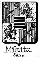 Miltitz Coat of Arms / Family Crest 6