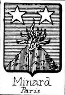 Minard Coat of Arms / Family Crest 0