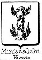 Miniscalchi Coat of Arms / Family Crest 1