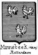 Minnebeek Coat of Arms / Family Crest 0