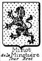 Minot Coat of Arms / Family Crest 1