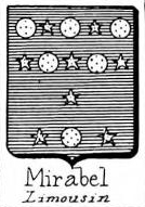 Mirabel Coat of Arms / Family Crest 1