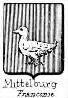 Mittelburg Coat of Arms / Family Crest 1