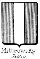 Mittrowsky Coat of Arms / Family Crest 3