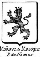 Modave Coat of Arms / Family Crest 0