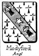 Modyford Coat of Arms / Family Crest 2